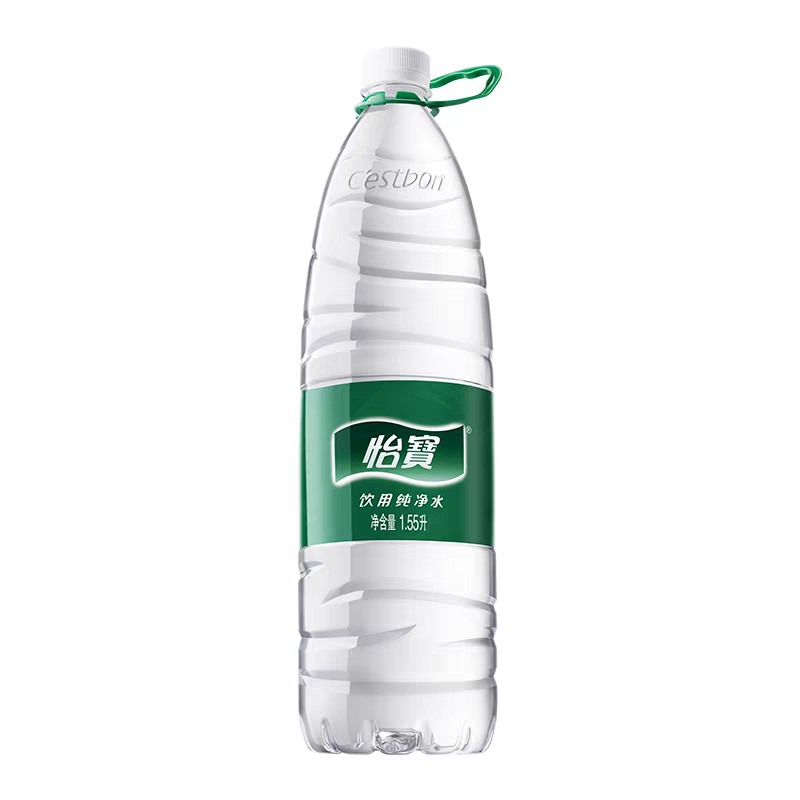 怡宝纯净水1.55L*12瓶/箱大瓶饮用水家庭用水